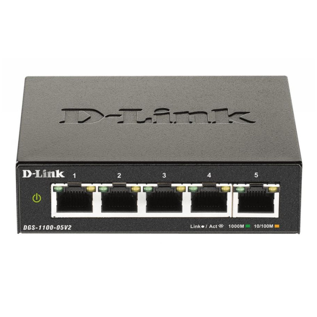 STIKALO 5-PORT D-link 100/1000 Managed (DGS-1100-05V2/E)