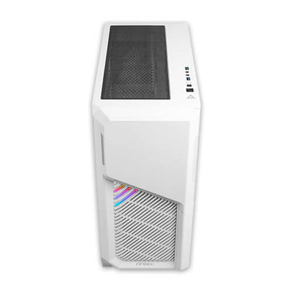 Ohišje Antec DP502 Flux MidiATX - bela RGB