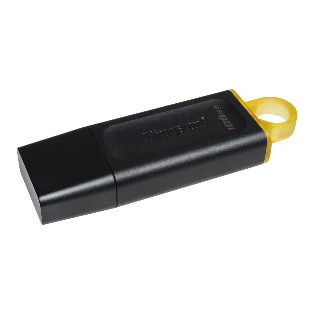 Spominski ključek 128GB USB 3.2 Kingston DataTraveler Exodia 200MB/s plastičen s pokrovčkom črno-rumen (DTX/128GB)
