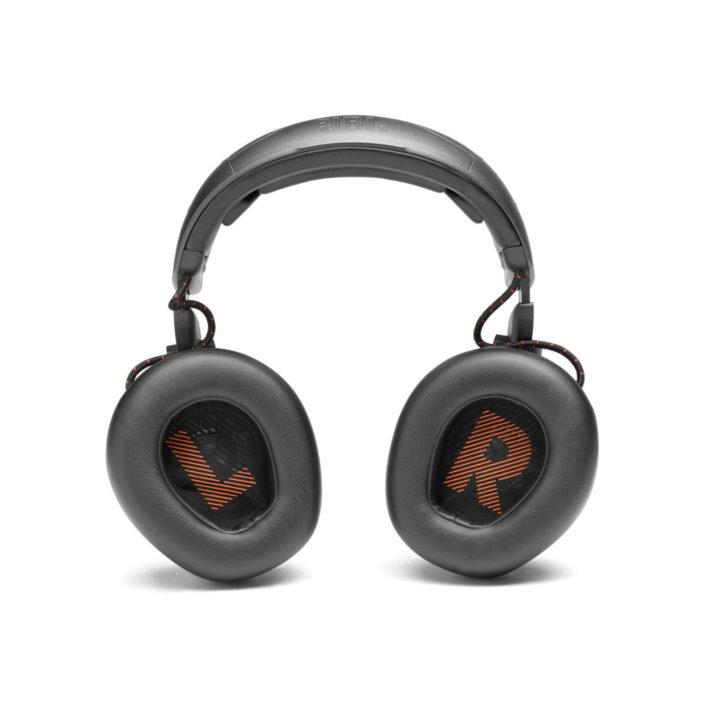 Slušalke žične JBL naglavne USB Quantum One črne RGB (JBLQUANTUMONEBLK)