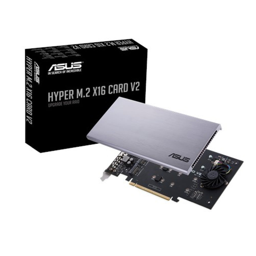 Kontroler PCI-Express => 4x M.2 X16 ASUS HYPER V2 (90MC06P0-M0EAY0)