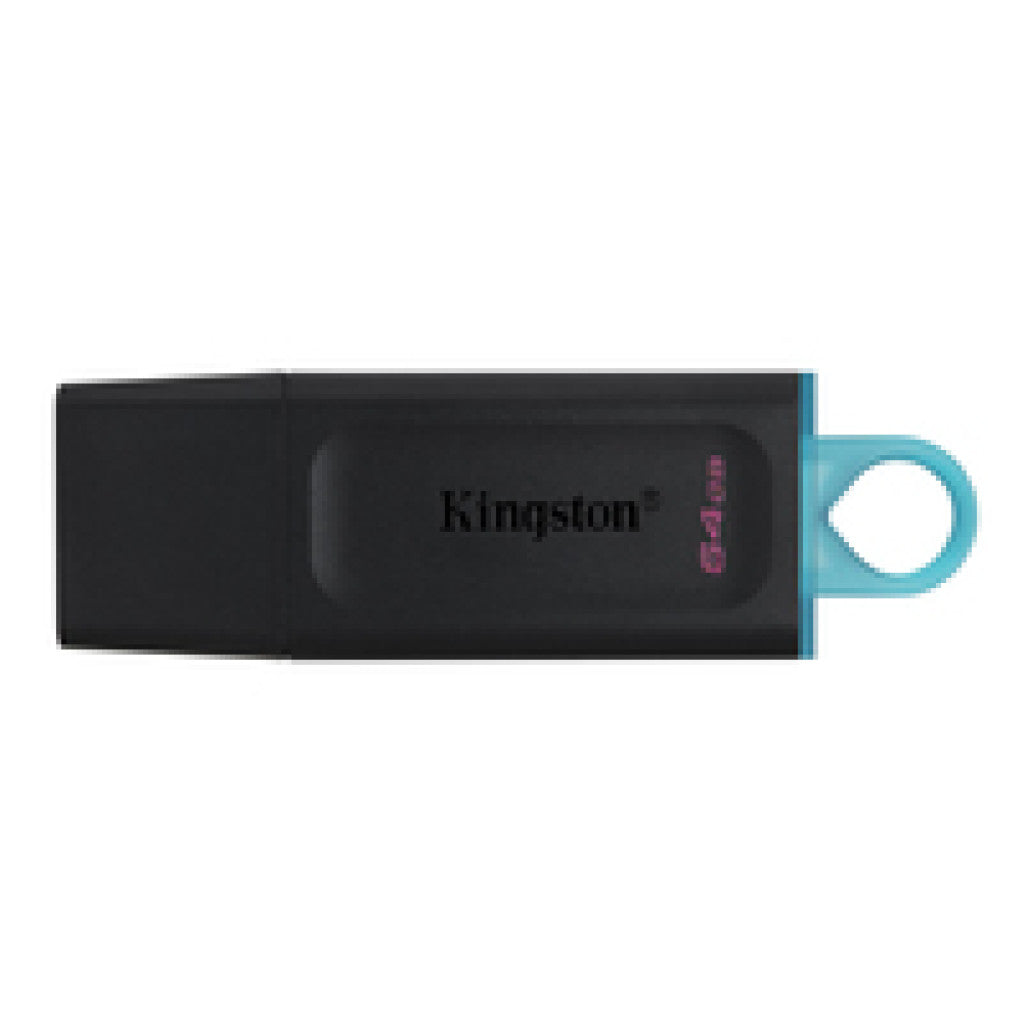 Spominski ključek 64GB USB 3.2 Kingston Data Traveler Exodia 200MB/s 60MB/s plastičen s pokrovčkom črn (DTX/64GB)