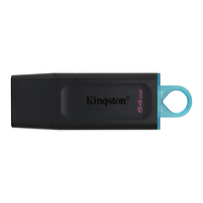 Spominski ključek 64GB USB 3.2 Kingston Data Traveler Exodia 200MB/s 60MB/s plastičen s pokrovčkom črn (DTX/64GB)