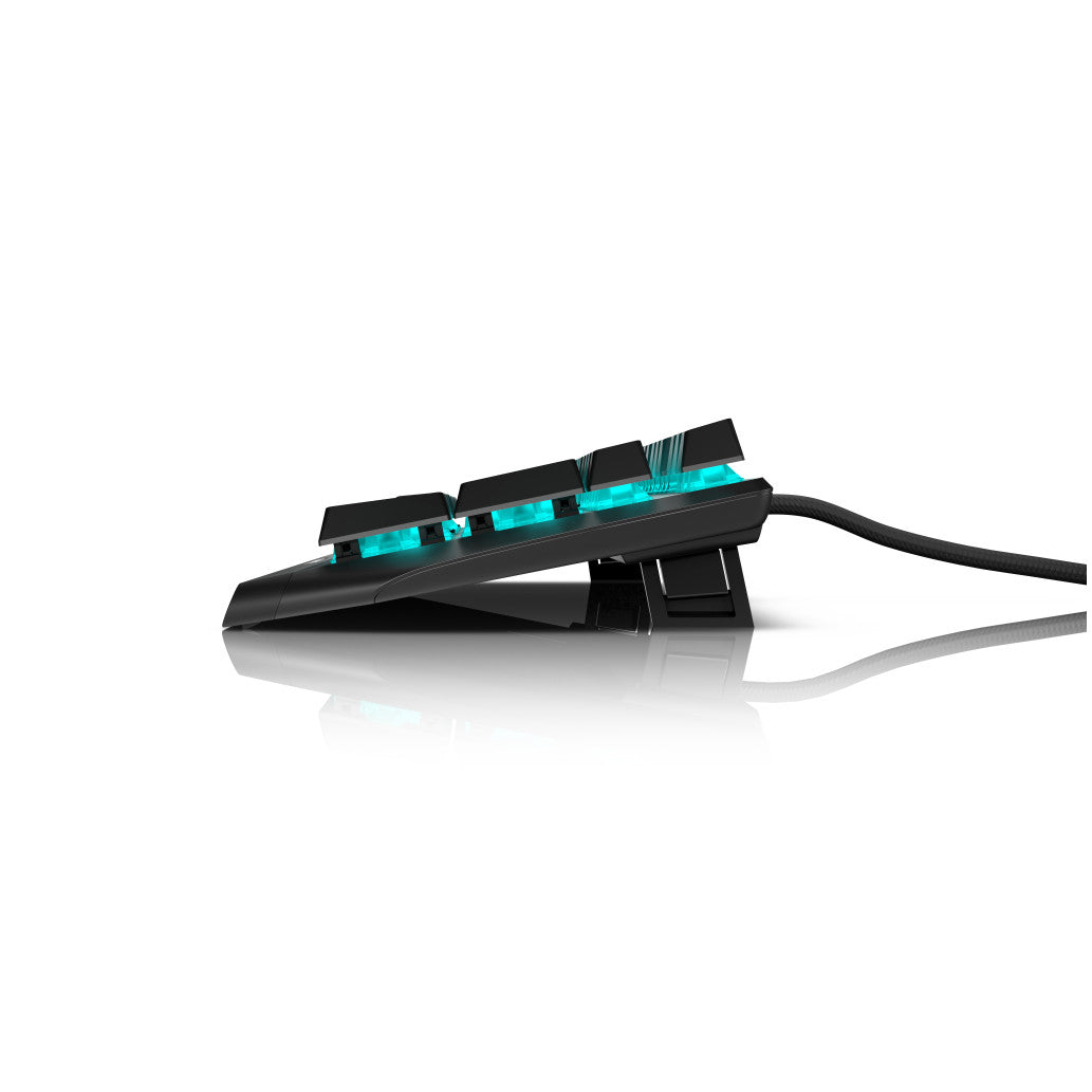 Tipkovnica Dell USB gaming Alienware AW410K US international Cherry  MX Brown RGB črna (545-BBDK)