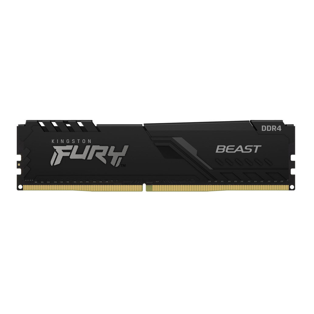 DDR4 16GB 3200MHz CL16 Single (1x16GB) Kingston Fury Beast XMP2.0 1,35V Gaming črna (KF432C16BB/16)