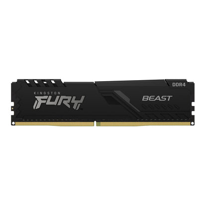 DDR4 16GB 3200MHz CL16 Single (1x16GB) Kingston Fury Beast XMP2.0 1,35V Gaming črna (KF432C16BB/16)