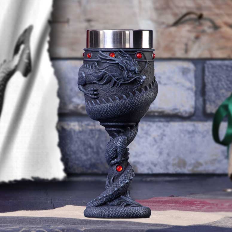 NEMESIS NOW DRAGON COIL kelih 20CM