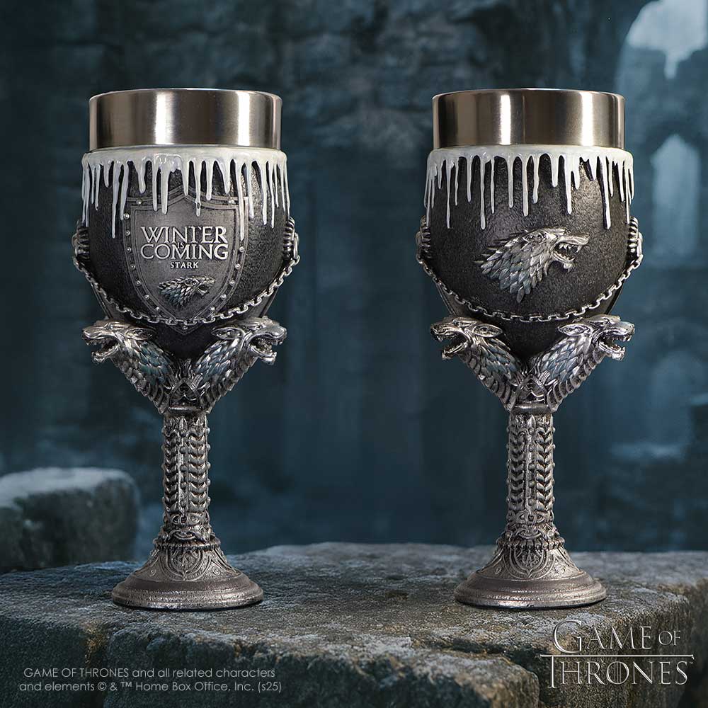 NEMESIS NOW HOUSE STARK kelih 17.5CM (GOT)