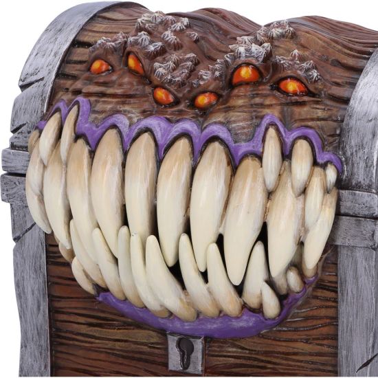 NEMESIS NOW Dungeons & Dragons mimic dice box dekorativna škatlica