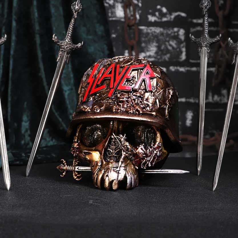 NEMESIS NOW Slayer Skull dekorativna škatlica