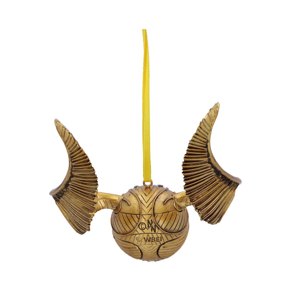 NEMESIS NOW HARRY POTTER GOLDEN SNITCH HANGING okrasek