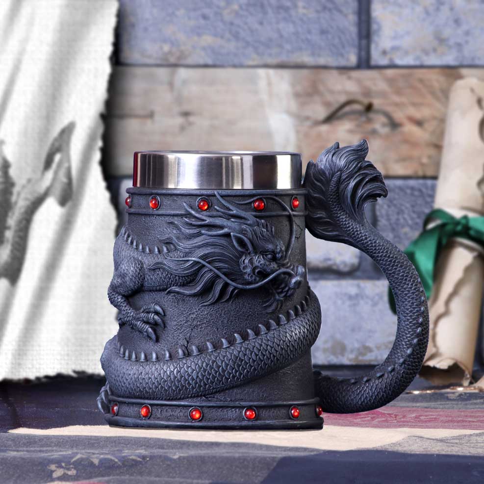 NEMESIS NOW DRAGON COIL vrč 16CM