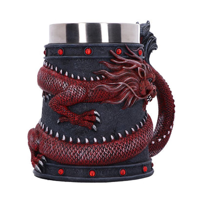 NEMESIS NOW DRAGON COIL RED vrč 16CM