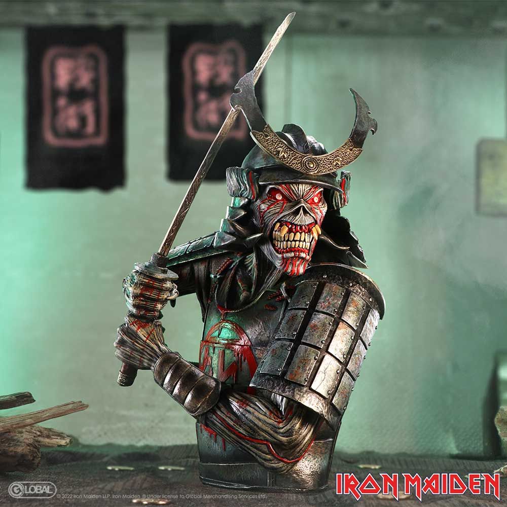 NEMESIS NOW Iron Maiden Senjutsu doprsni kip dekorativna škatlica