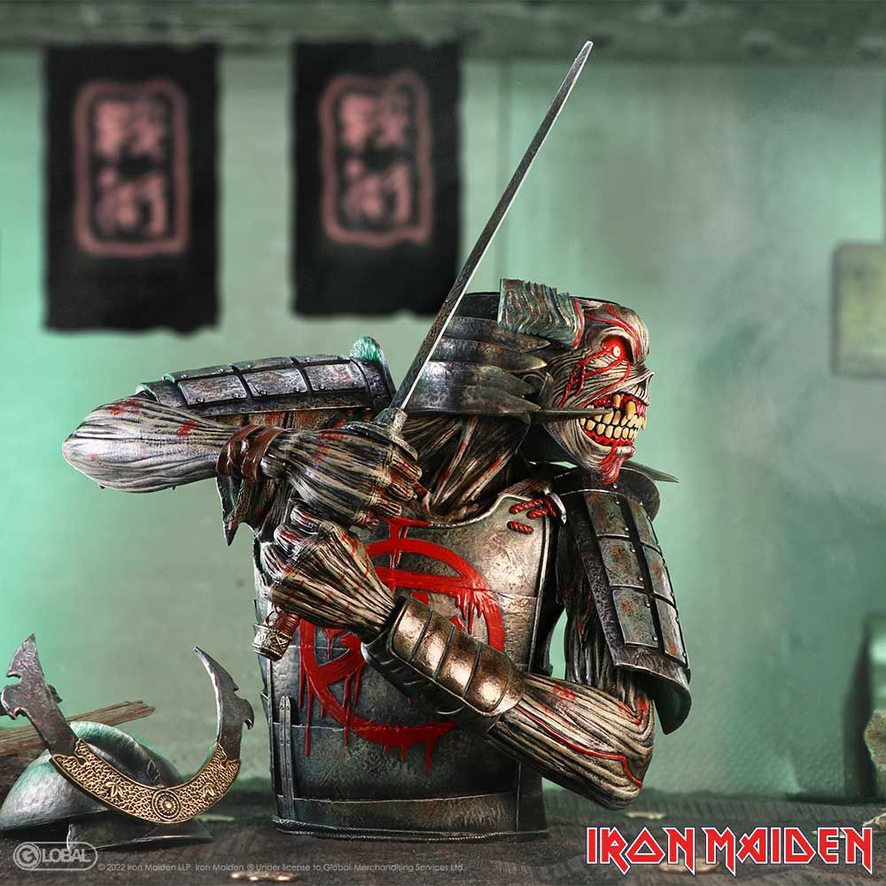 NEMESIS NOW Iron Maiden Senjutsu doprsni kip dekorativna škatlica