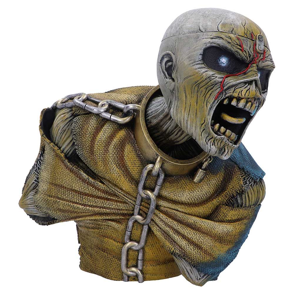 NEMESIS NOW Iron Maiden Piece of Mind doprsni kip dekorativna škatlica