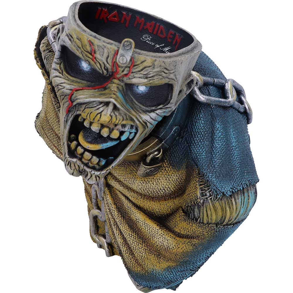 NEMESIS NOW Iron Maiden Piece of Mind doprsni kip dekorativna škatlica
