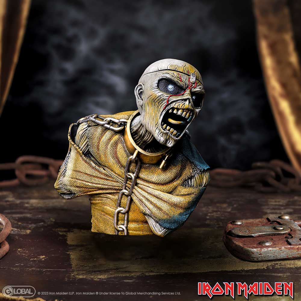 NEMESIS NOW Iron Maiden Piece of Mind doprsni kip dekorativna škatlica
