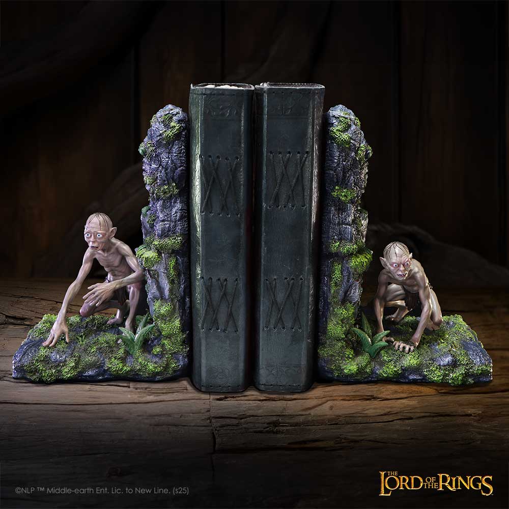 NEMESIS NOW LORD OF THE RINGS GOLLUM & SMEAGOL knjižna opornika 24,5CM