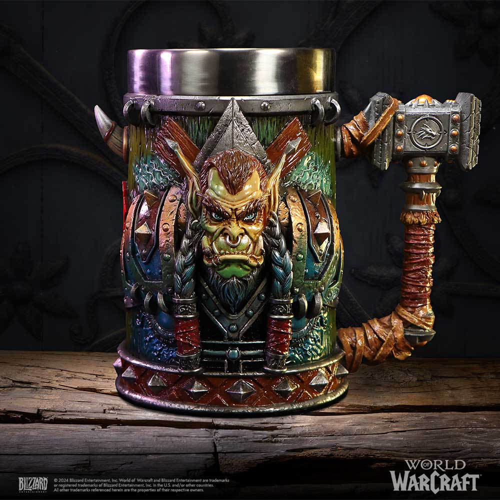 NEMESIS NOW WORLD OF WARCRAFT THRALL vrč 17,5CM