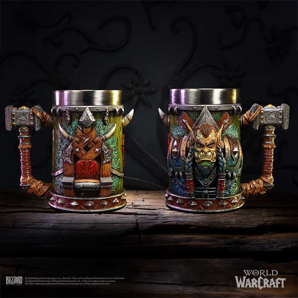 NEMESIS NOW WORLD OF WARCRAFT THRALL vrč 17,5CM