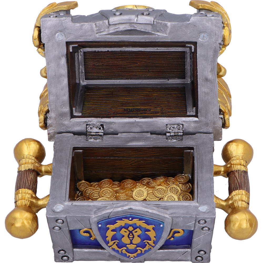 NEMESIS NOW WORLD OF WARCRAFT ALLIANCE WAR CHEST škatla 18.5CM