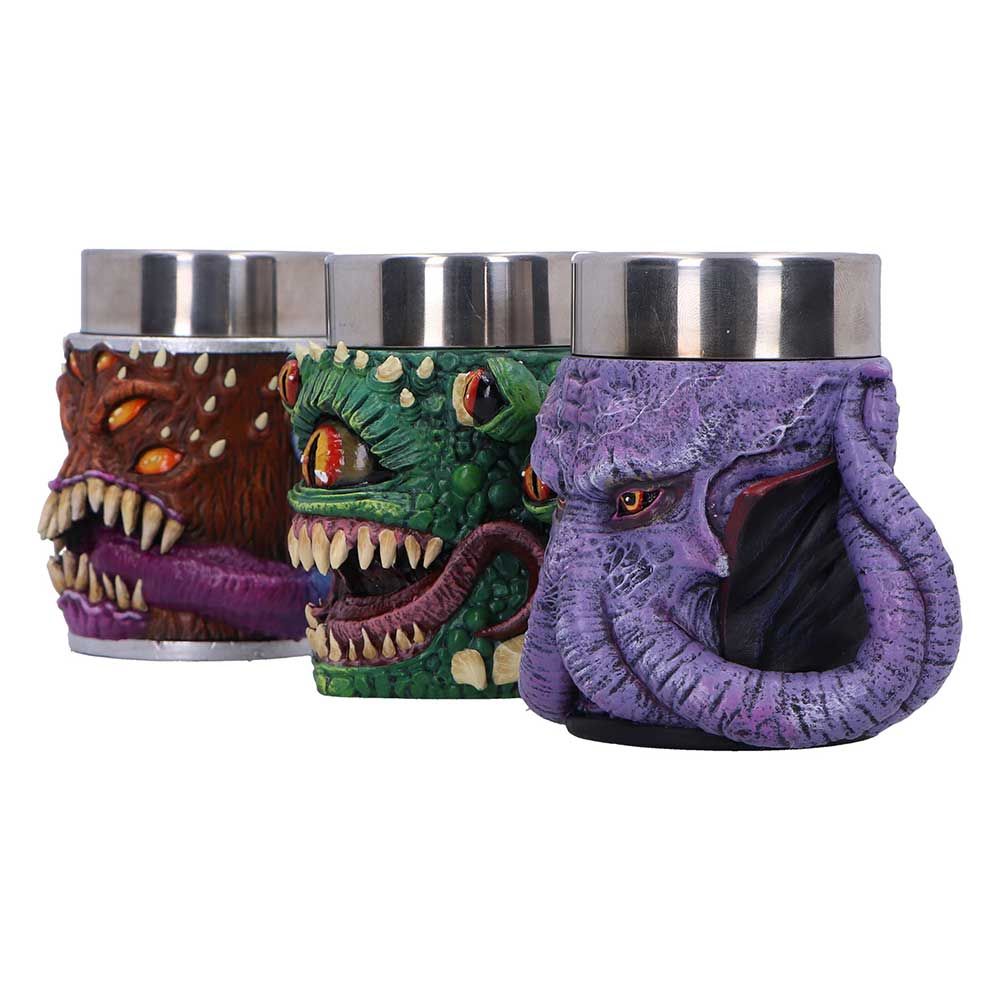NEMESIS NOW DUNGEONS & DRAGONS MINI MONSTER set malih vrčev 8.8CM