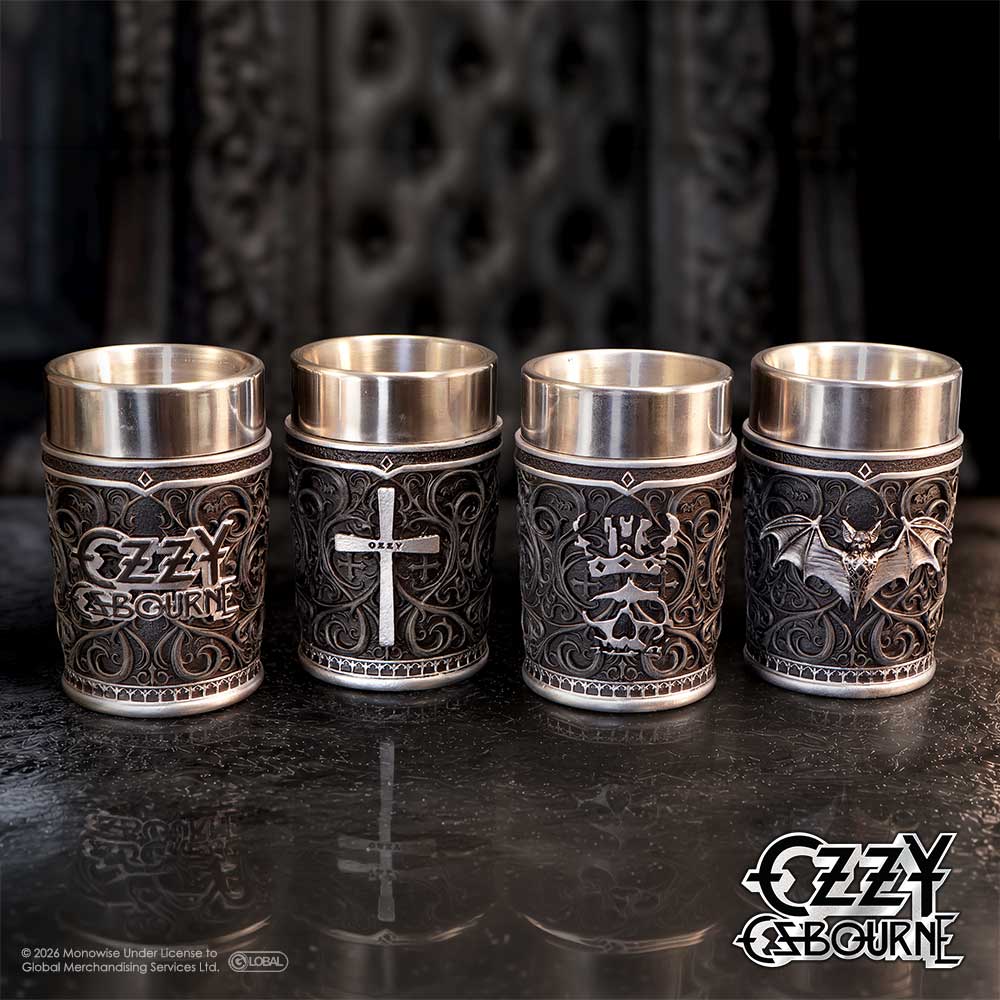 NEMESIS NOW - OZZY OSBOURNE - PRINCE OF DARKNESS SET KOZARCEV 8.6CM
