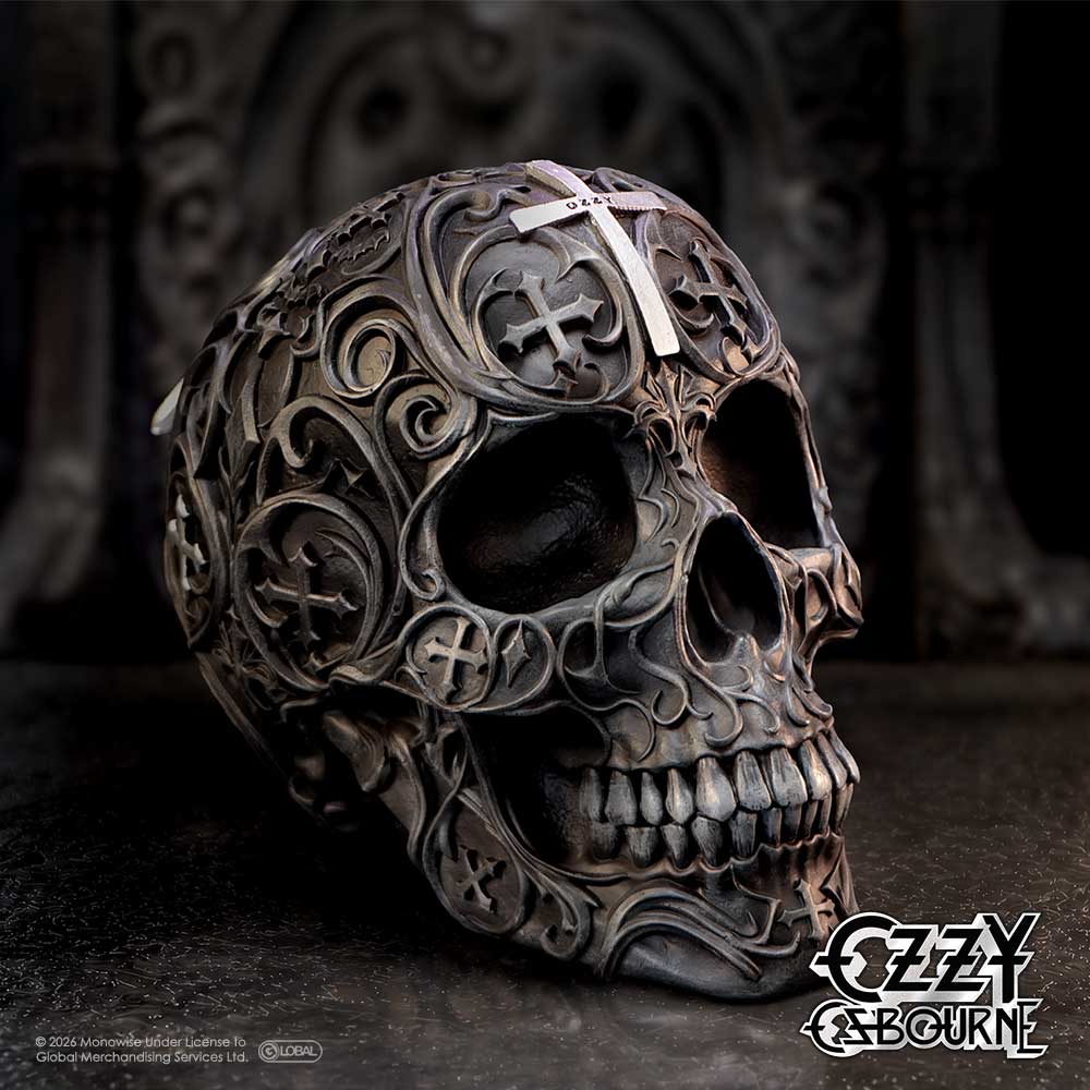 NEMESIS NOW - OZZY OSBOURNE - PRINCE OF DARKNESS SKULL 14,8CM