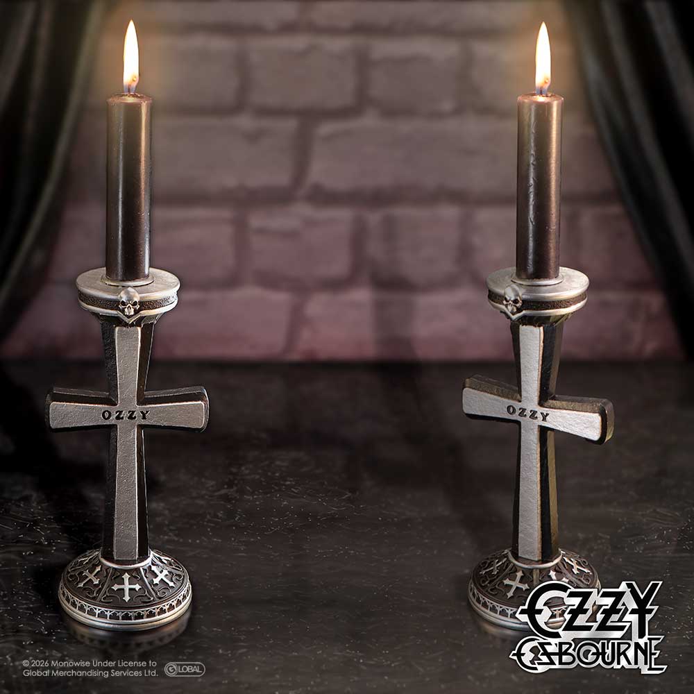 NEMESIS NOW - OZZY OSBOURNE - PRINCE OF DARKNESS SVEČNIK 18,2CM