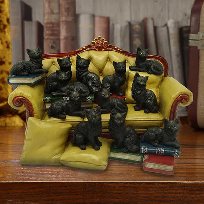 NEMESIS NOW COUCH CLOWDER ASSORTED figurica