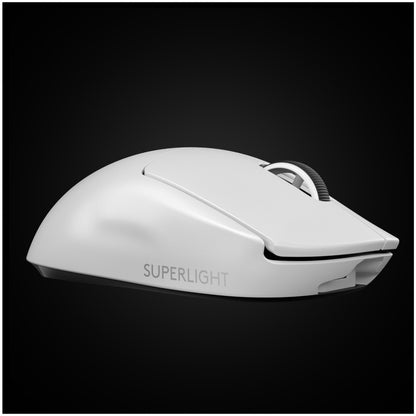 Gaming miška brezžična Logitech G PRO X Superlight, bela bel (910-005942)