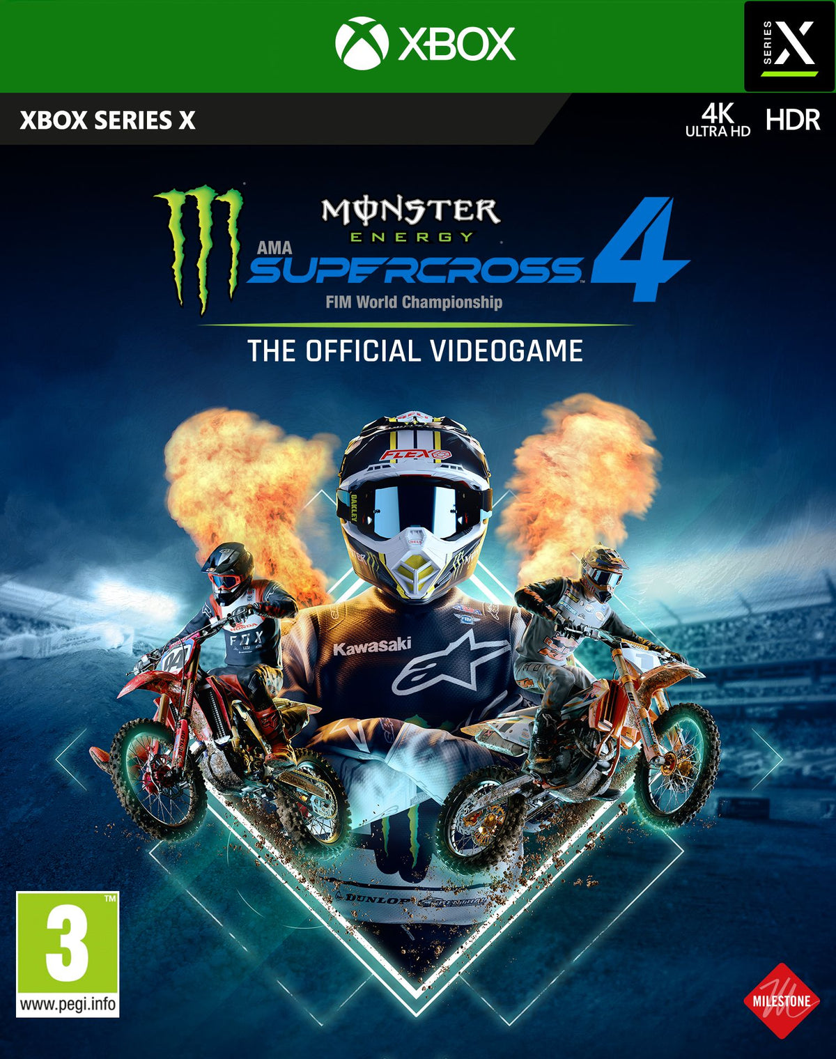 Monster Energy Supercross: The Official Videogame 4 (XBOX Series X)