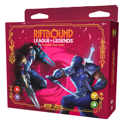 Riftbound: League of Legends TCG – Vendetta Champion Deck: Zed vs Shen
