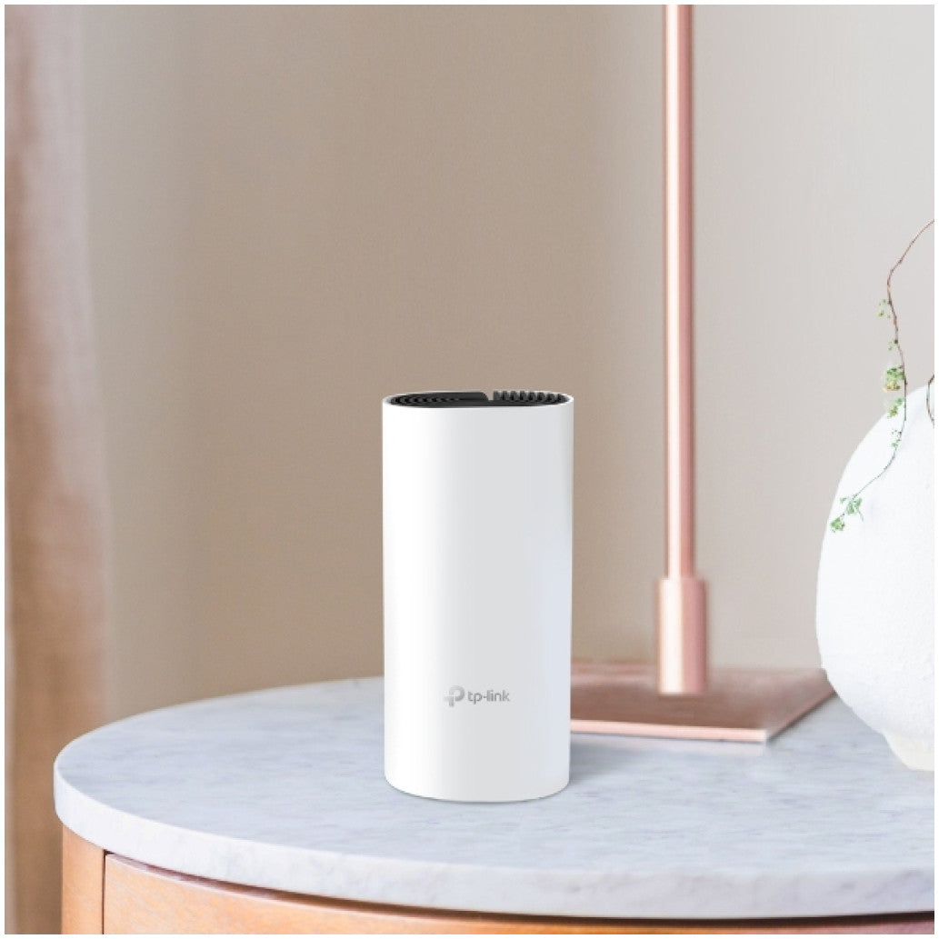 Usmerjevalnik brezžični mrežni sistem TP-Link Deco E4 WiFi5 802.11ac AC1200 867Mbit/s MESH MU-MIMO 2xLAN 2x notranja antena (Deco E4(1-pack))
