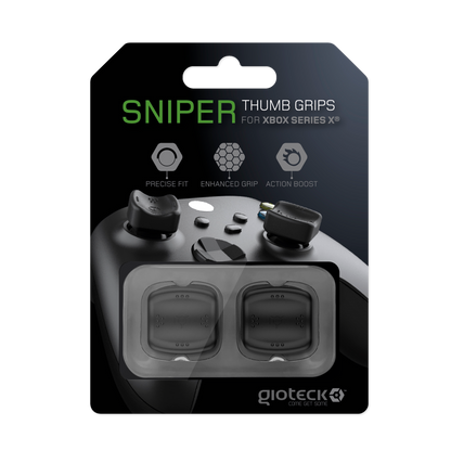 GIOTECK THUMB GRIPS SNIPER za XBOX X/S - črne barve