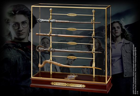 NOBLE COLLECTION Harry Potter Triwizard Champions wands set čarobnih palic