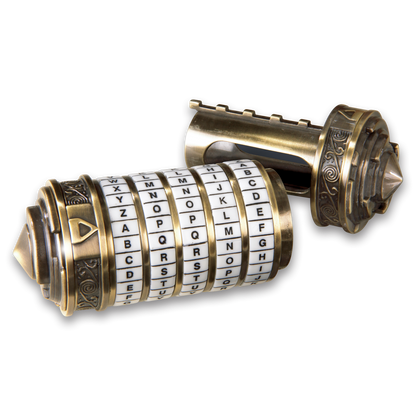 NOBLE COLLECTION Da Vinci Code mini cryptex replika