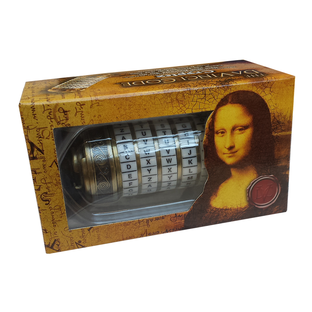 NOBLE COLLECTION Da Vinci Code mini cryptex replika