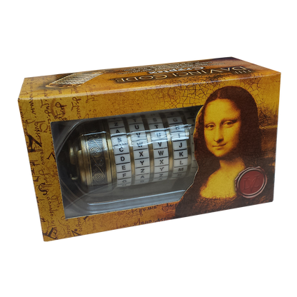 NOBLE COLLECTION Da Vinci Code mini cryptex replika