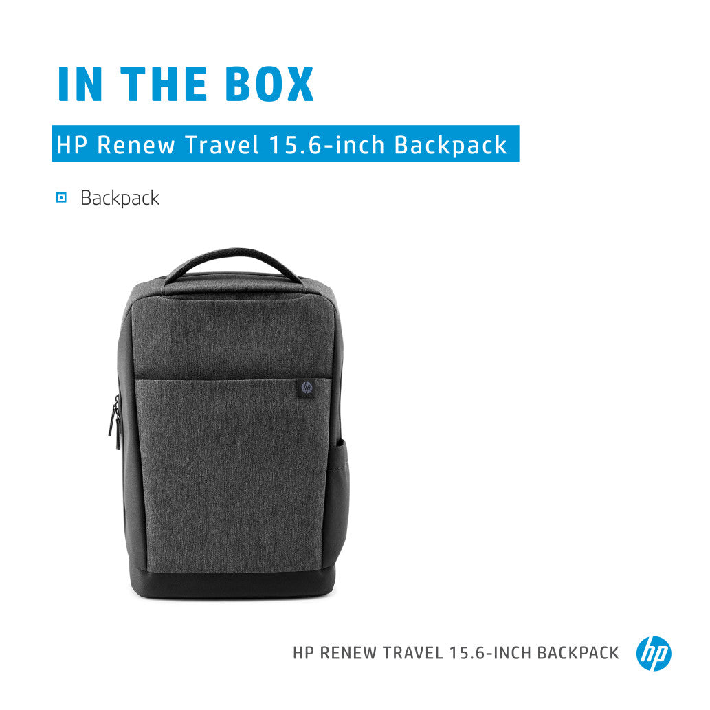 Nahrbtnik za notesnik 39,6 cm (15,6″) HP Renew Travel siv (2Z8A3AA)