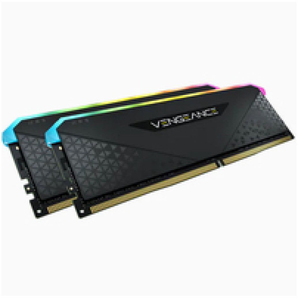 DDR4 16GB 3600MHz CL18 KIT (2x 8GB) Corsair RGB Vengeance XMP2.0 1,35V Gaming črna (CMG16GX4M2D3600C18)