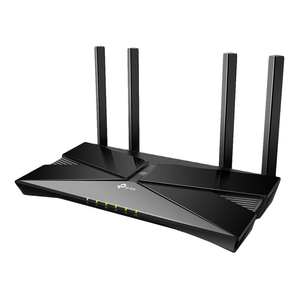 Usmerjevalnik brezžični TP-Link Archer WiFi6 802.11ax AX1800 1201Mbit/s dualband MU-MIMO OFDMA 4xLAN 4x antena (ARCHER AX20)