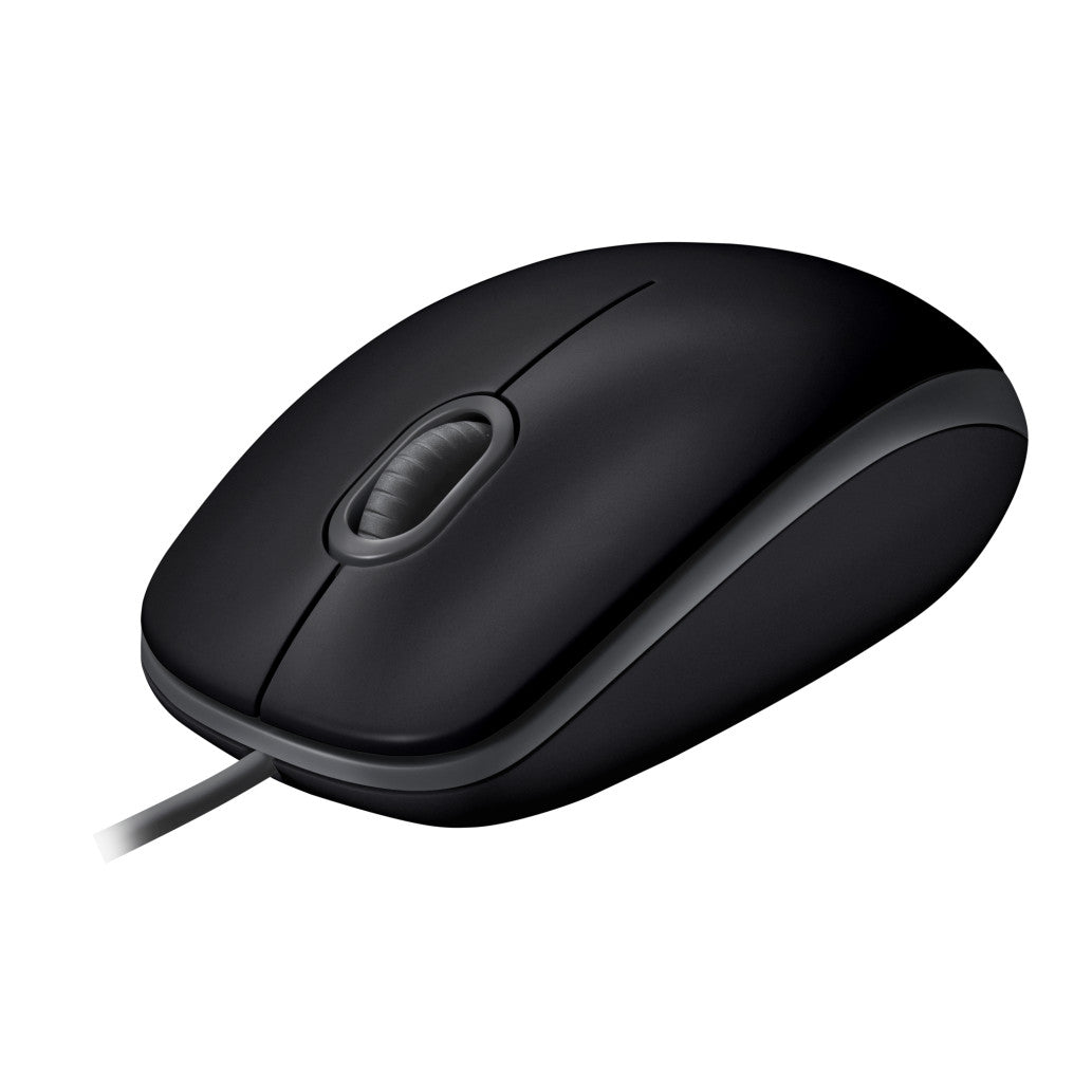 Miš  Logitech USB B110 Optična Silent OEM črna - For Business (910-005508)