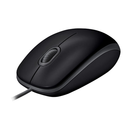 Miš  Logitech USB B110 Optična Silent OEM črna - For Business (910-005508)