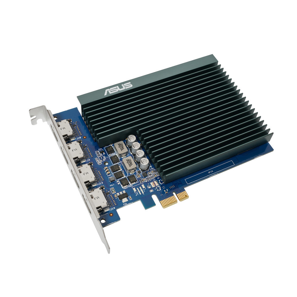 Grafična kartica nVidia GT730 Asus GT 730 - 2GB DDR5 - passivno hlajenje (90YV0H20-M0NA00)