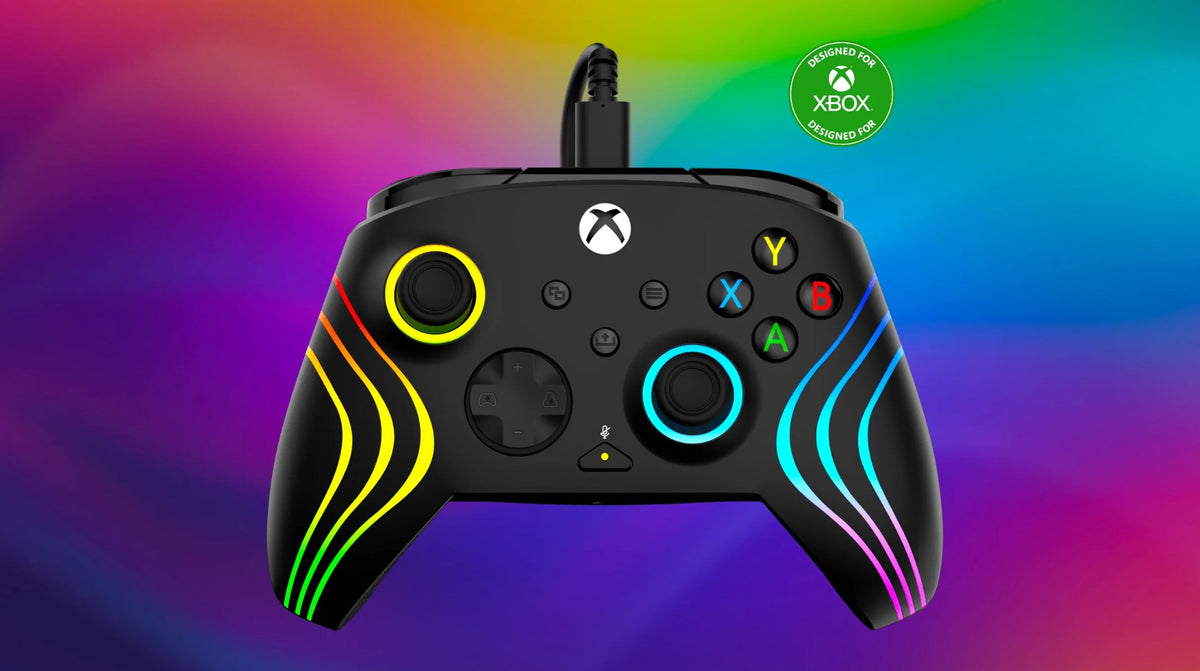 TURTLE BEACH XBOX AFTERGLOW WAVE žični kontroler črne barve