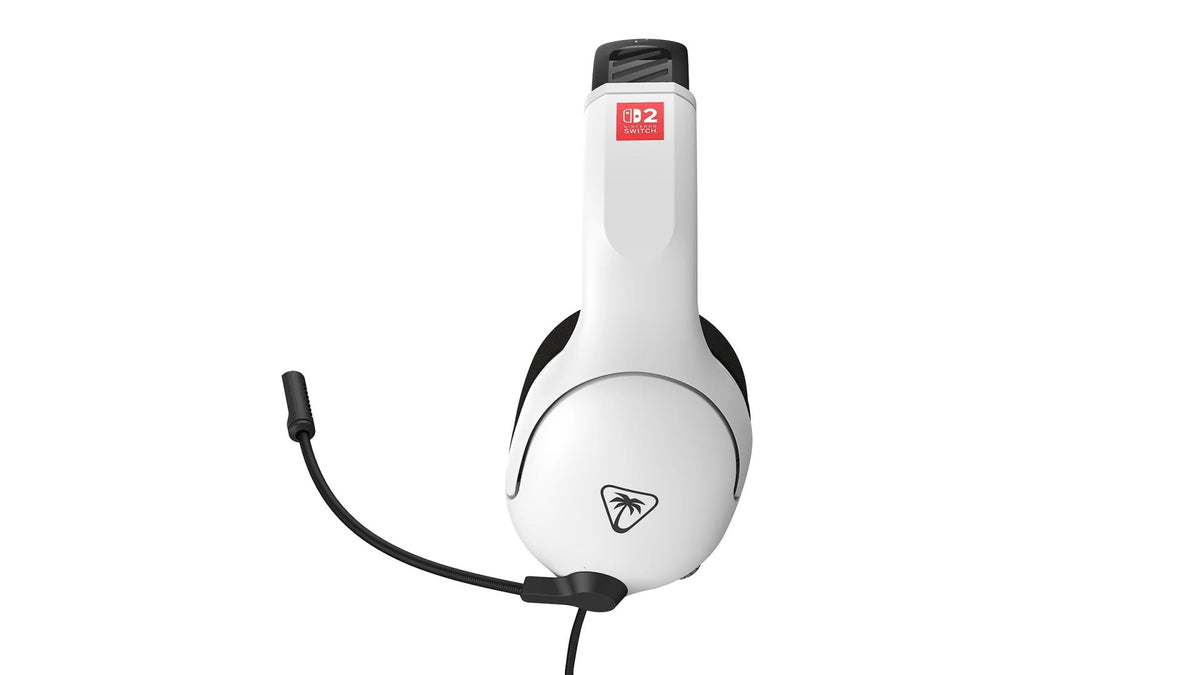 TURTLE BEACH NINTENDO SWITCH 2 AIRLITE FIT ŽIČNE SLUŠALKE ČRNO-BELE BARVE