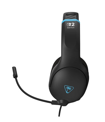 TURTLE BEACH NINTENDO SWITCH 2 AIRLITE FIT ŽIČNE SLUŠALKE OGLJENO-ČRNE BARVE