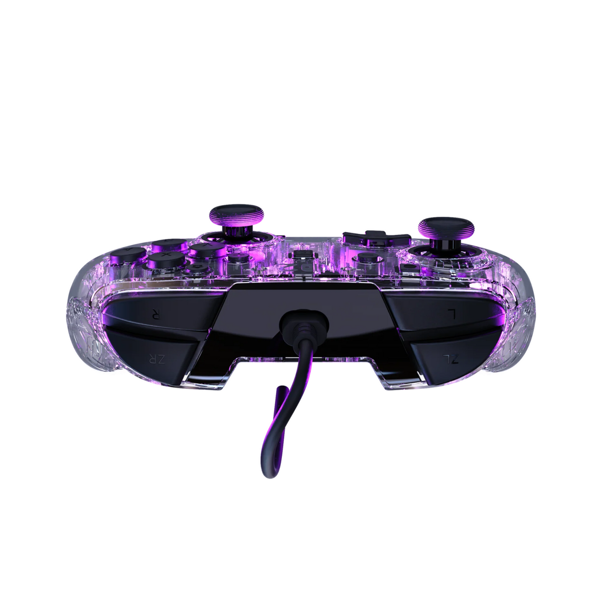 TURTLE BEACH SWITCH 2 AFTERGLOW ŽIČNI KONTROLER TRANSPARENT